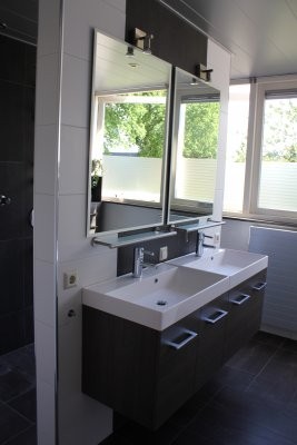 Nieuwbouw woning badkamer