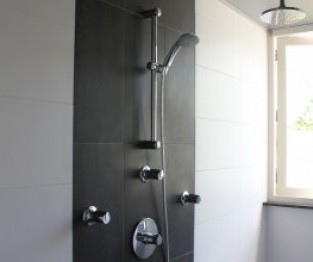 Nieuwbouw woning badkamer