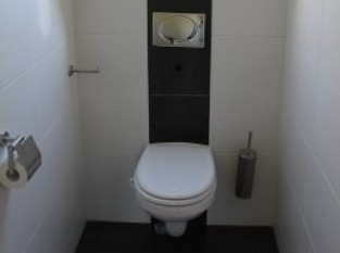 Nieuwbouw woning toilet